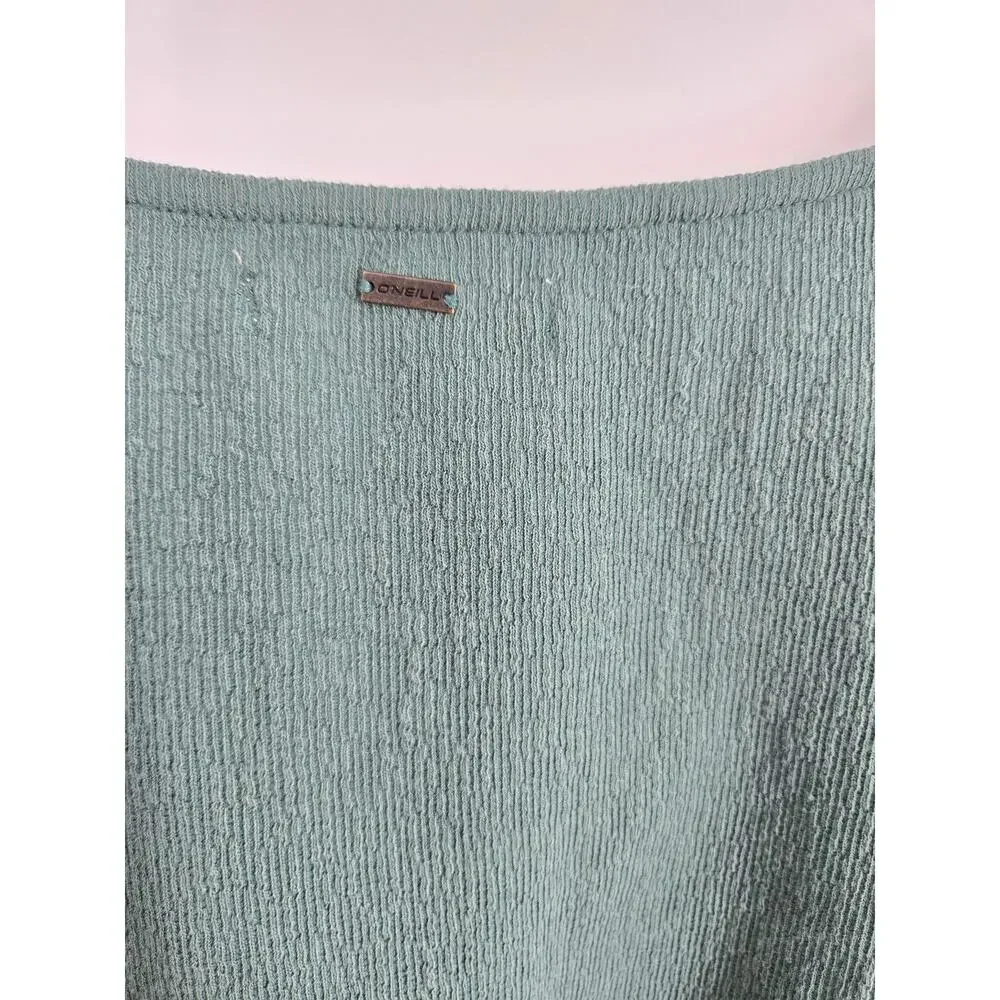 NEW O'Neill Kristina Silver Pine Long Sleeve Center Twist XL